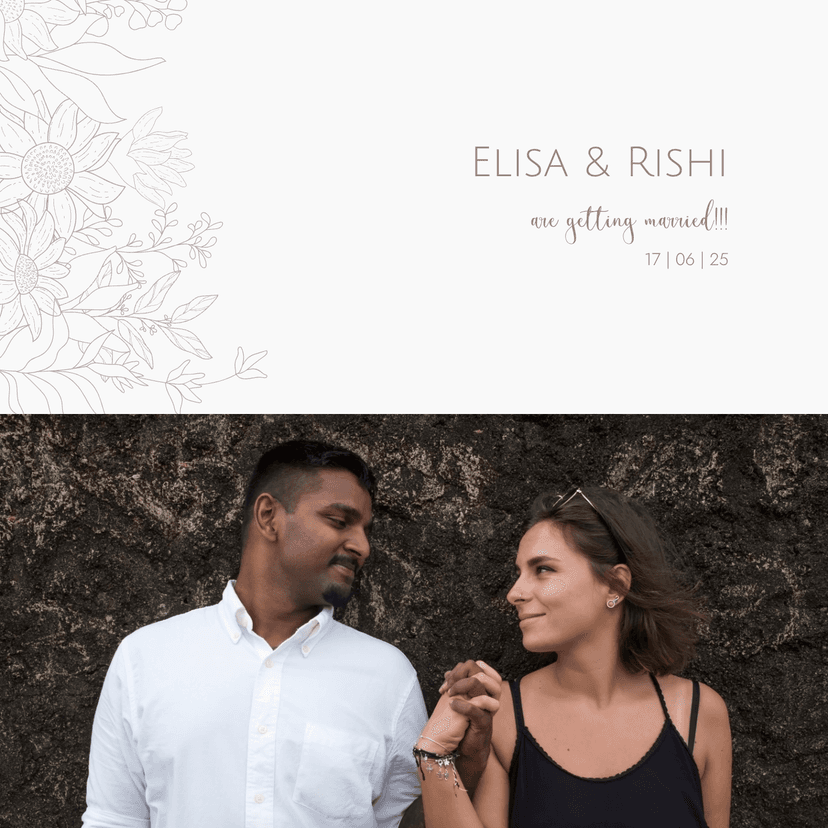 wedding website preview